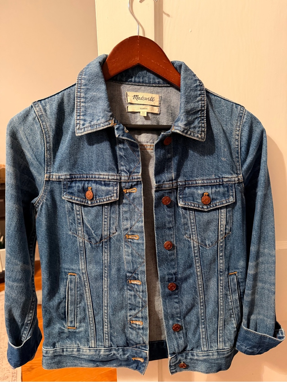 Madewell Blue Denim Jean Jacket